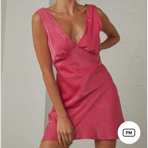 Slip dress magenta runs small fits like a 4/5